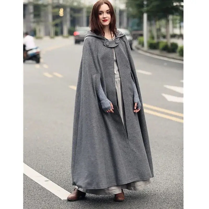 long cape jacket